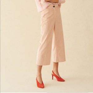 Ba&sh corduroy pink trousers
